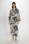 Ydria Midi Dress - Pearl and Caviar