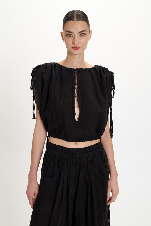 Keyhole Top Butter Butter front view