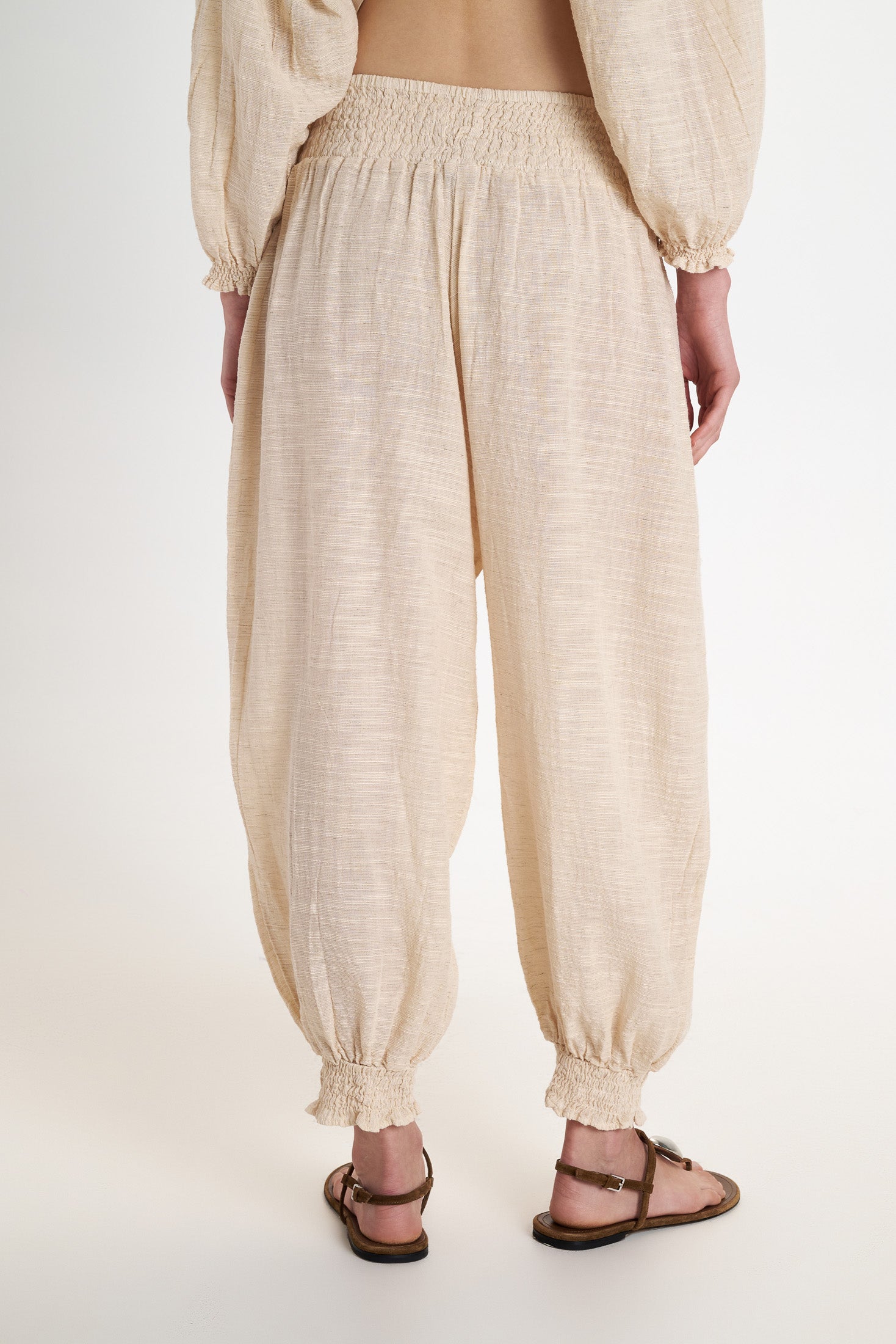 Linen Blouse Butter Butter view 4