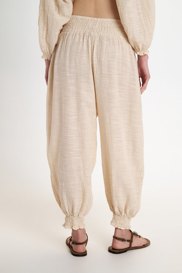 Gauze Blouse - Brown