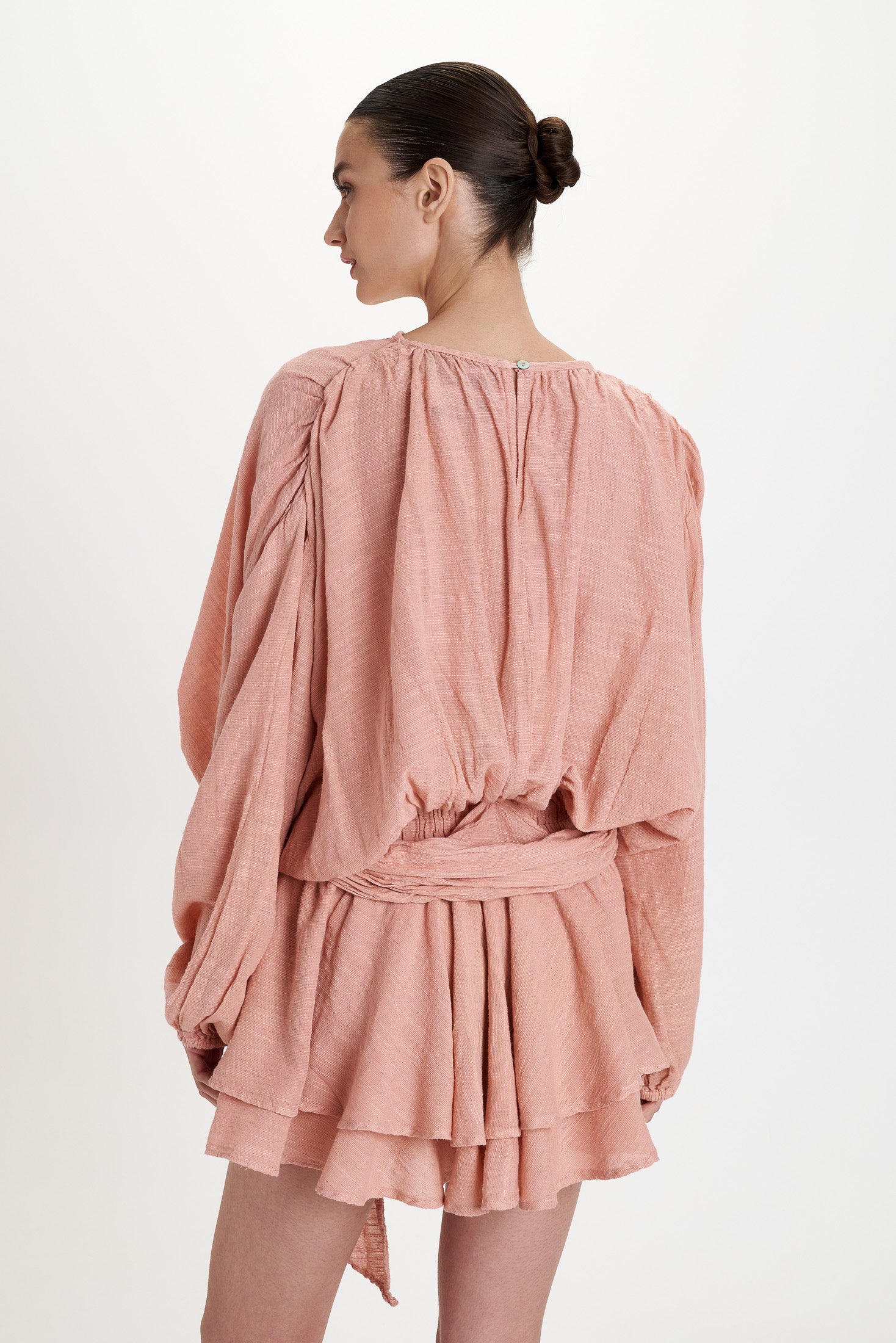 Ruffle Dress Papaya Papaya view 4