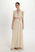 Gauze Maxi Skirt - Butter