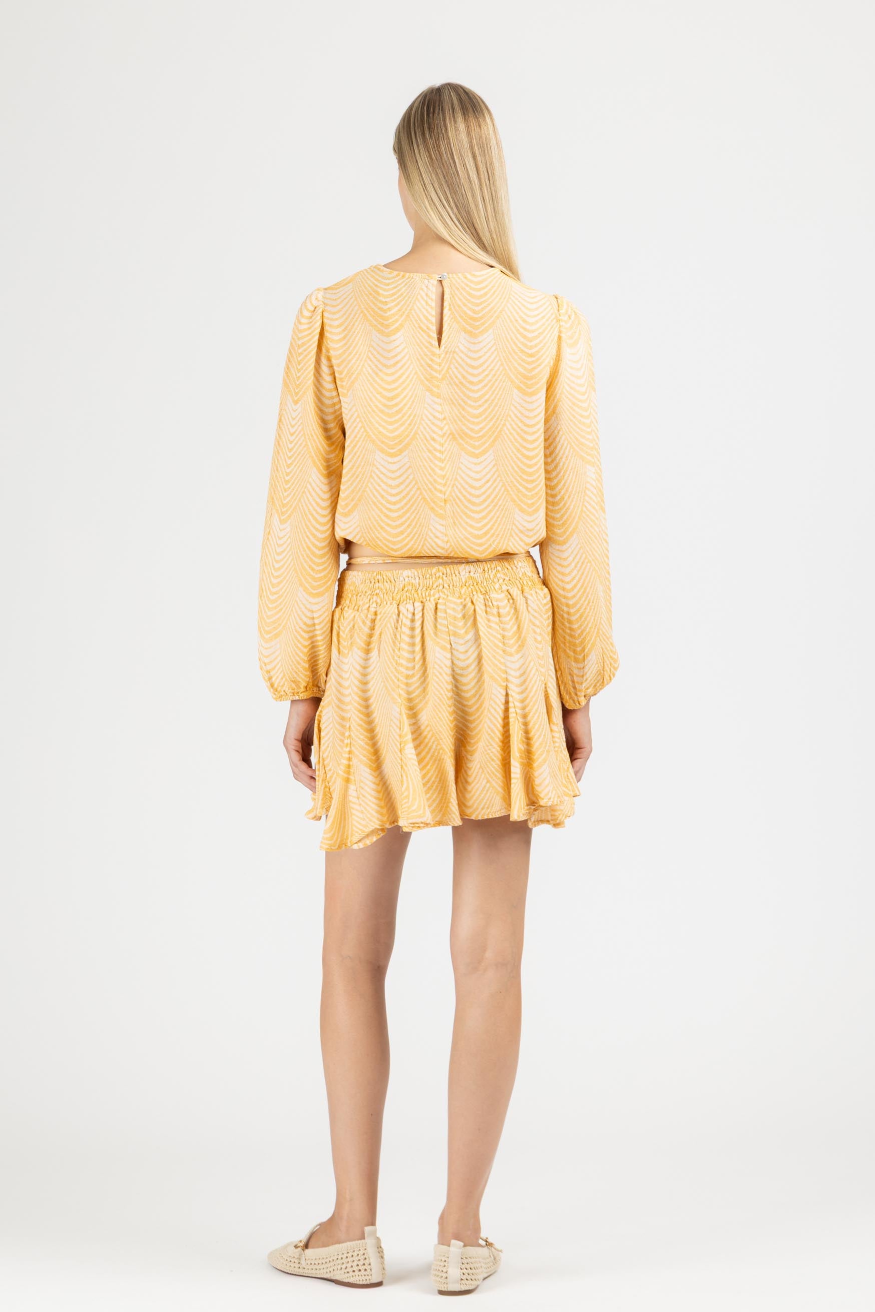 JACQUARD BLOUSE