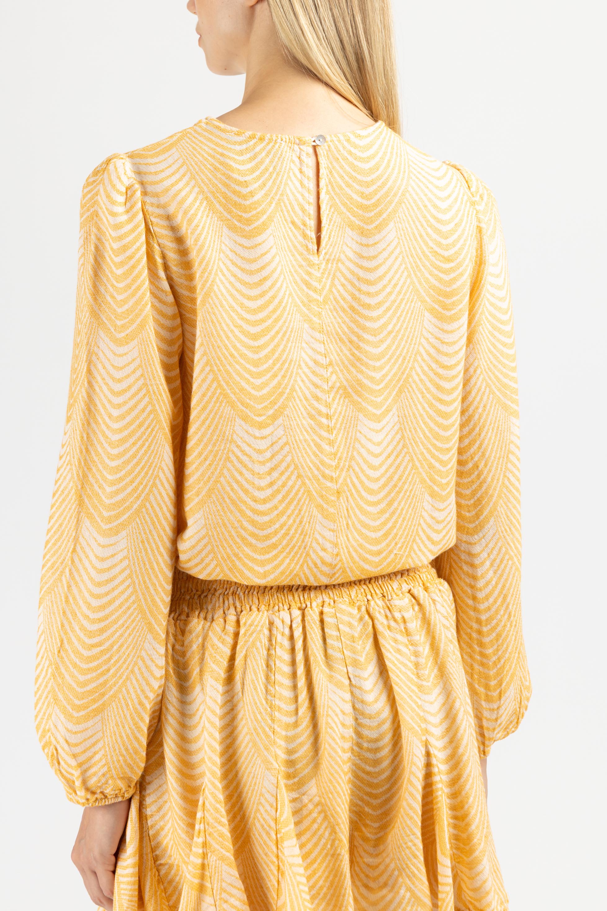 JACQUARD BLOUSE