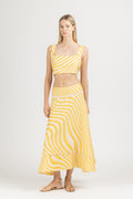 JACQUARD CROP TOP