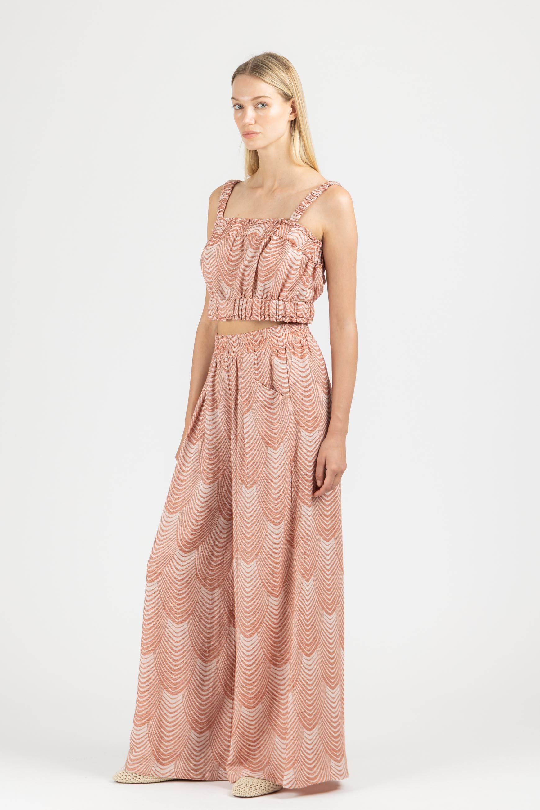 JACQUARD PANTS