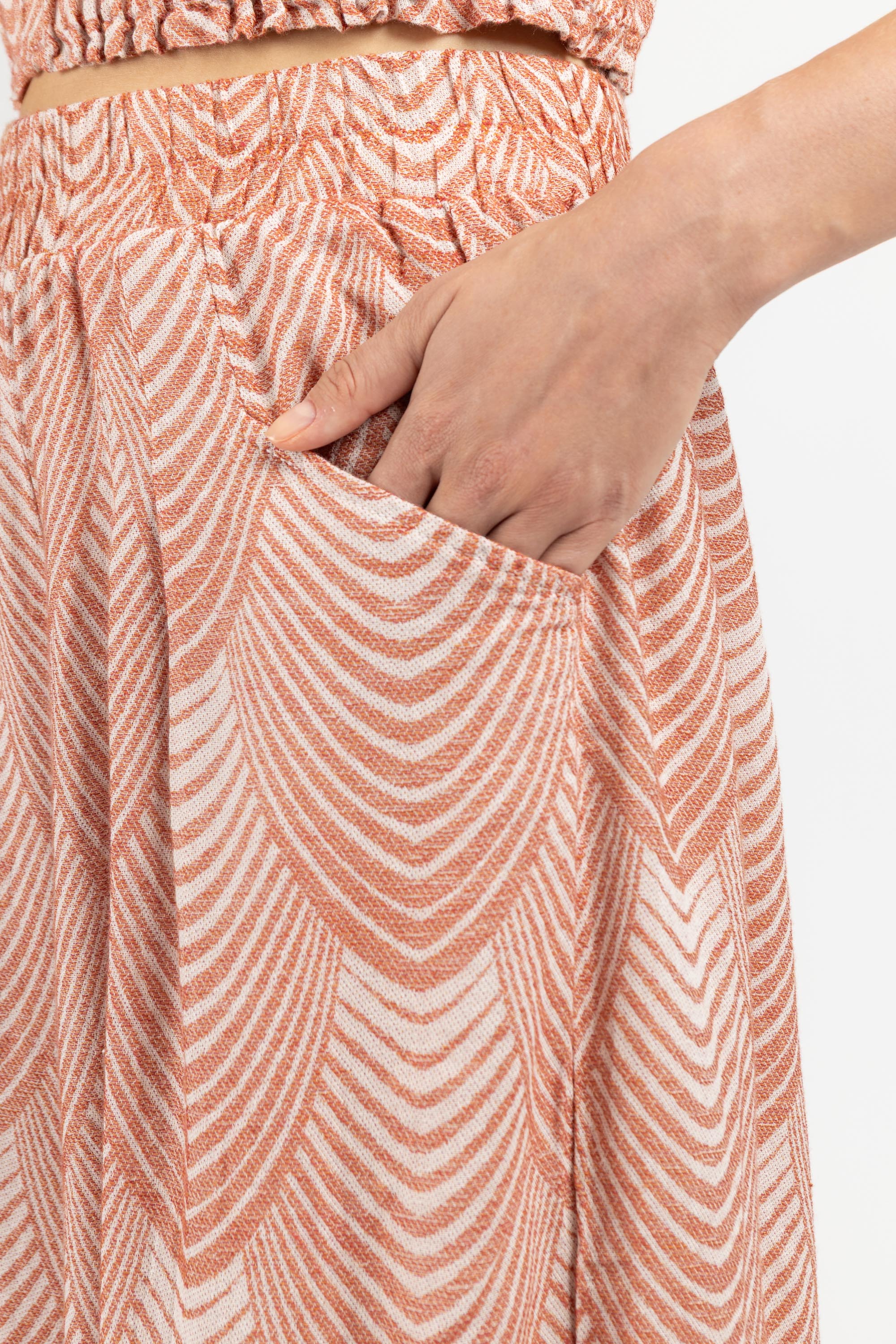 JACQUARD PANTS