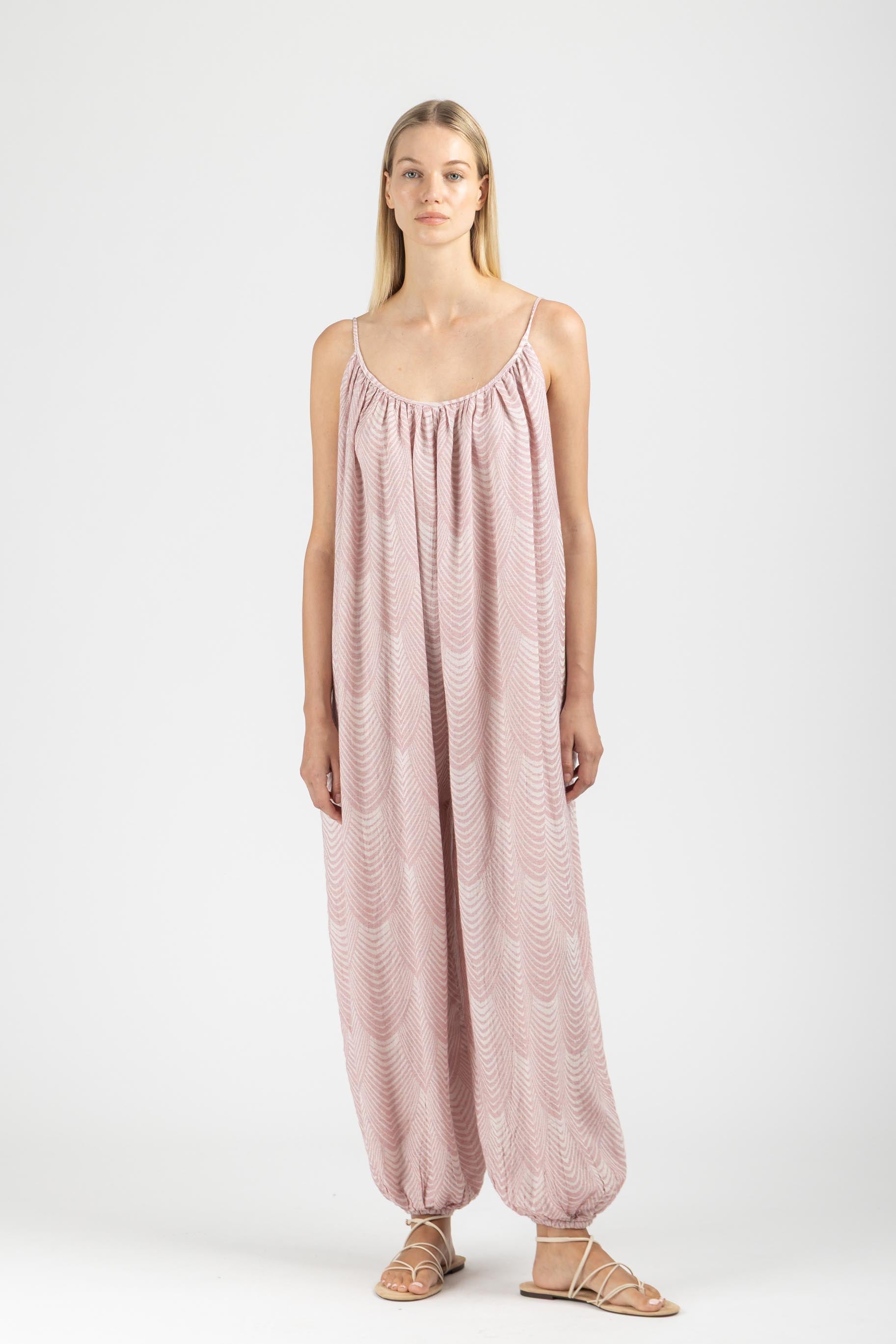 JACQUARD JUMPSUIT