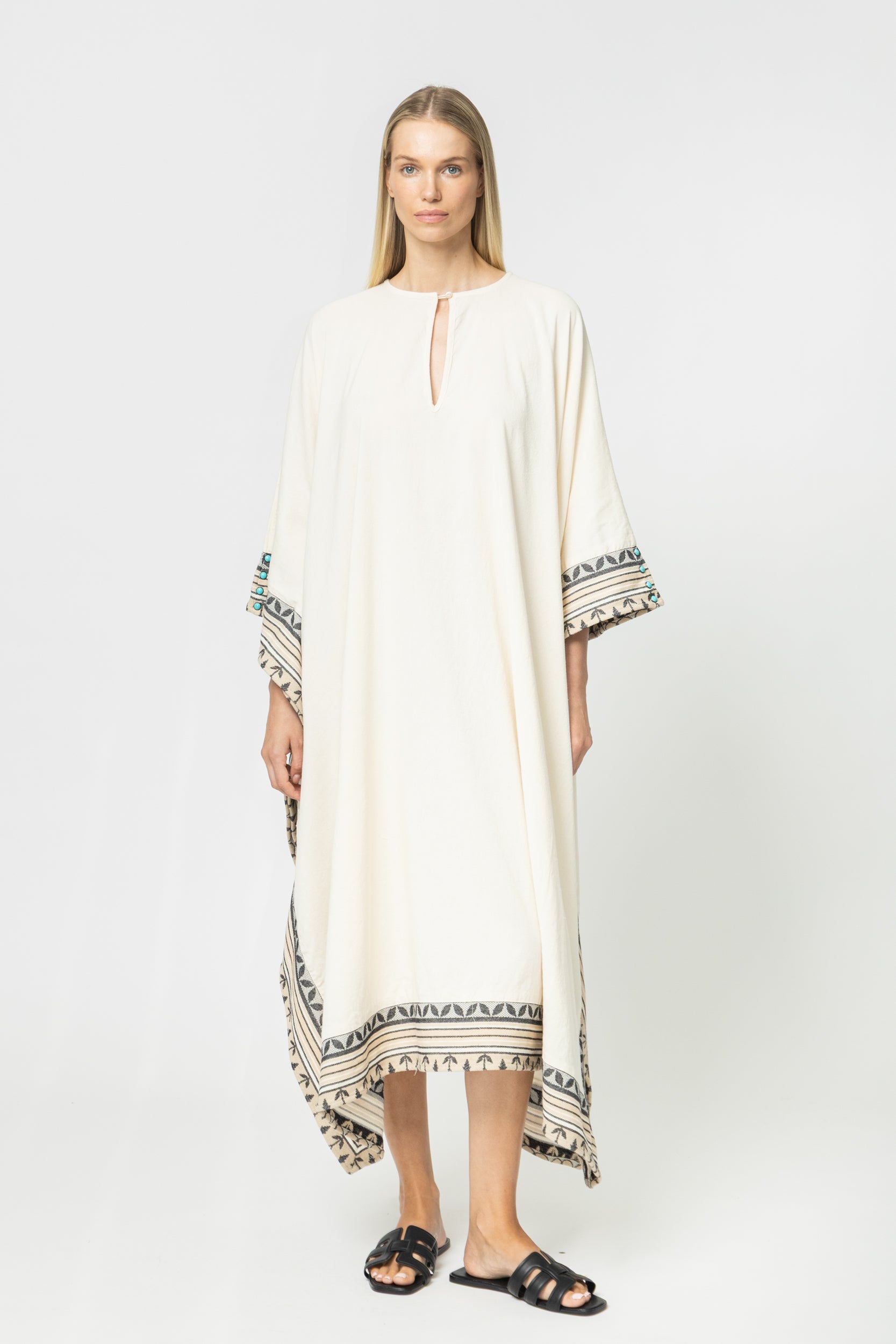 JACQUARD KAFTAN