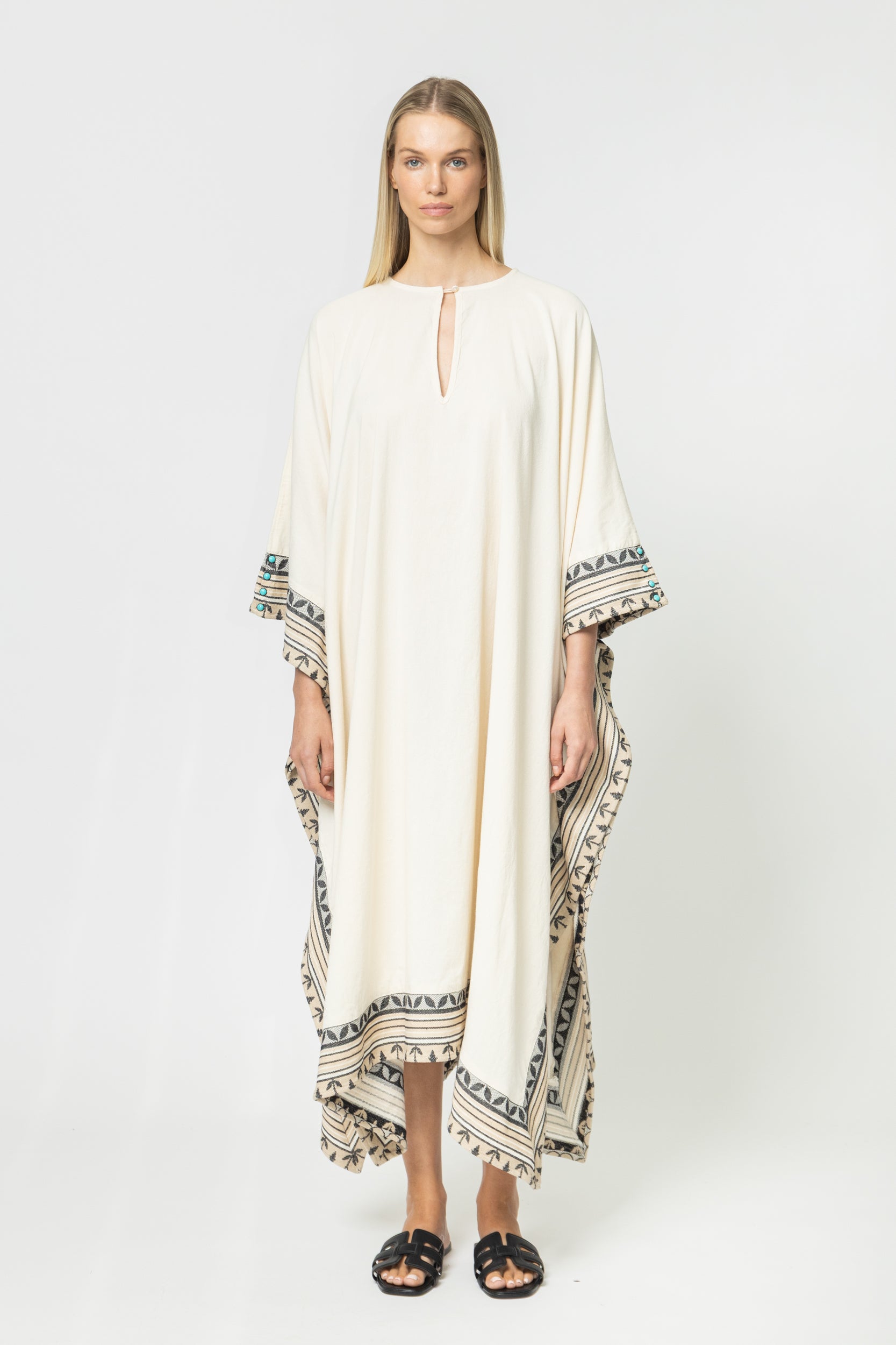 JACQUARD KAFTAN
