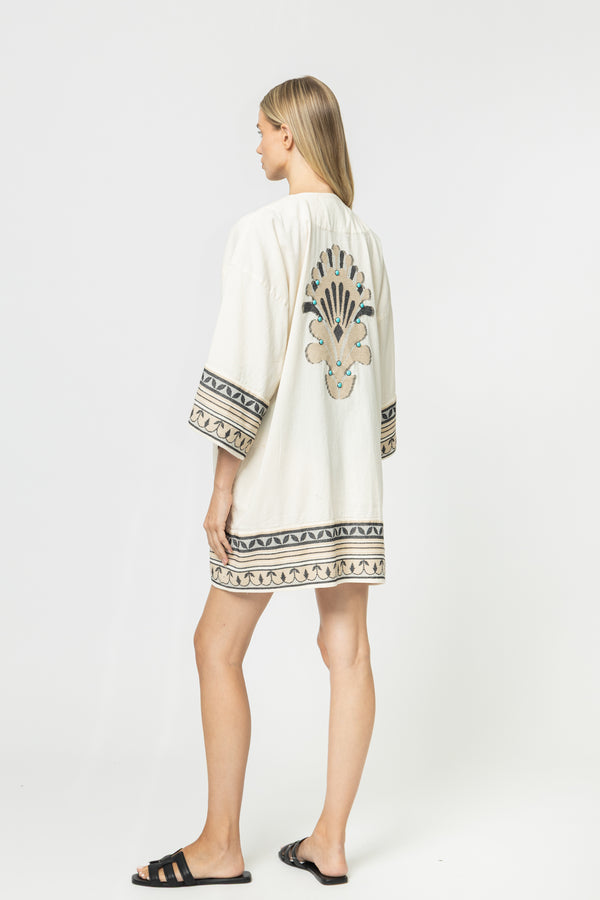 JACQUARD KIMONO