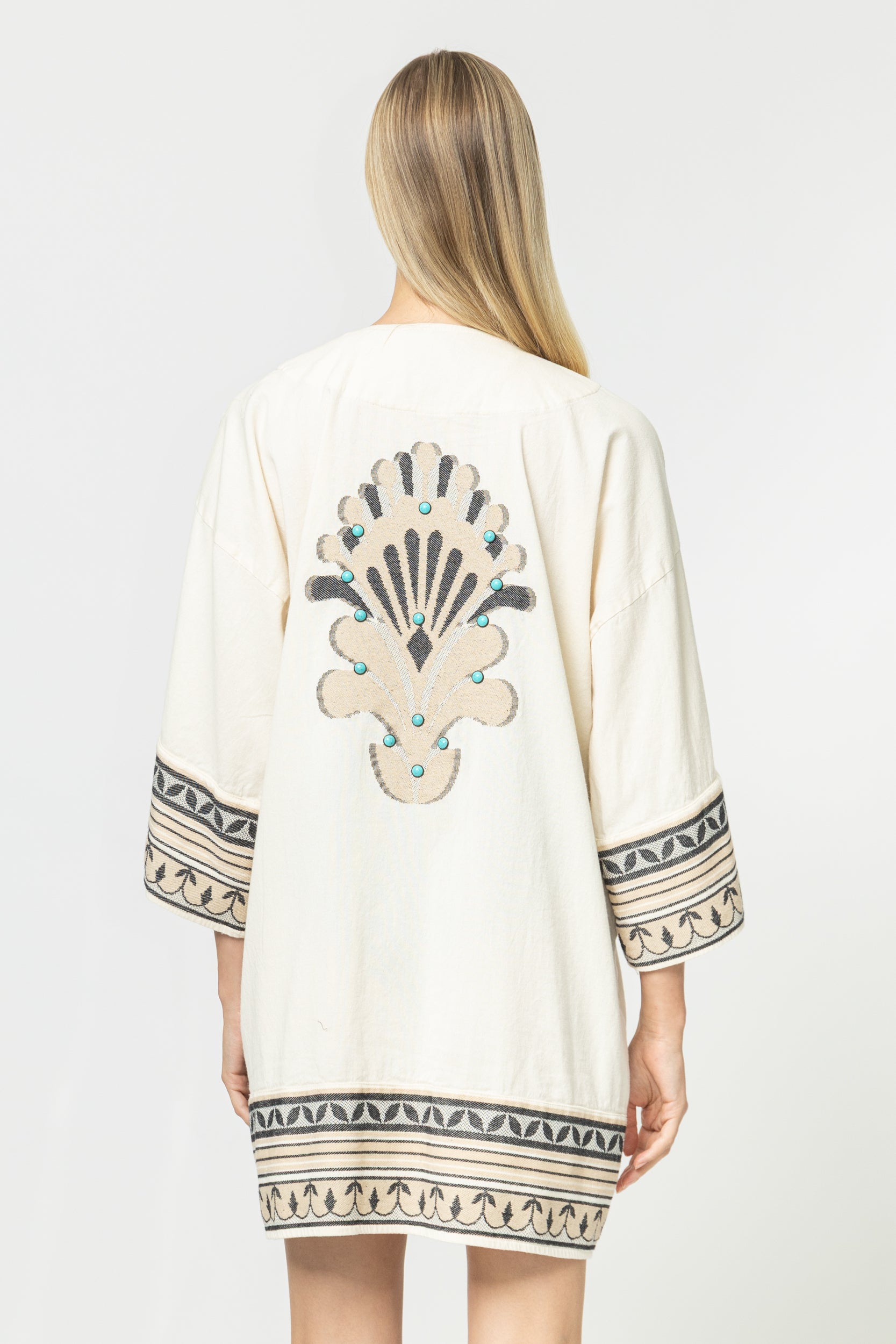 JACQUARD KIMONO