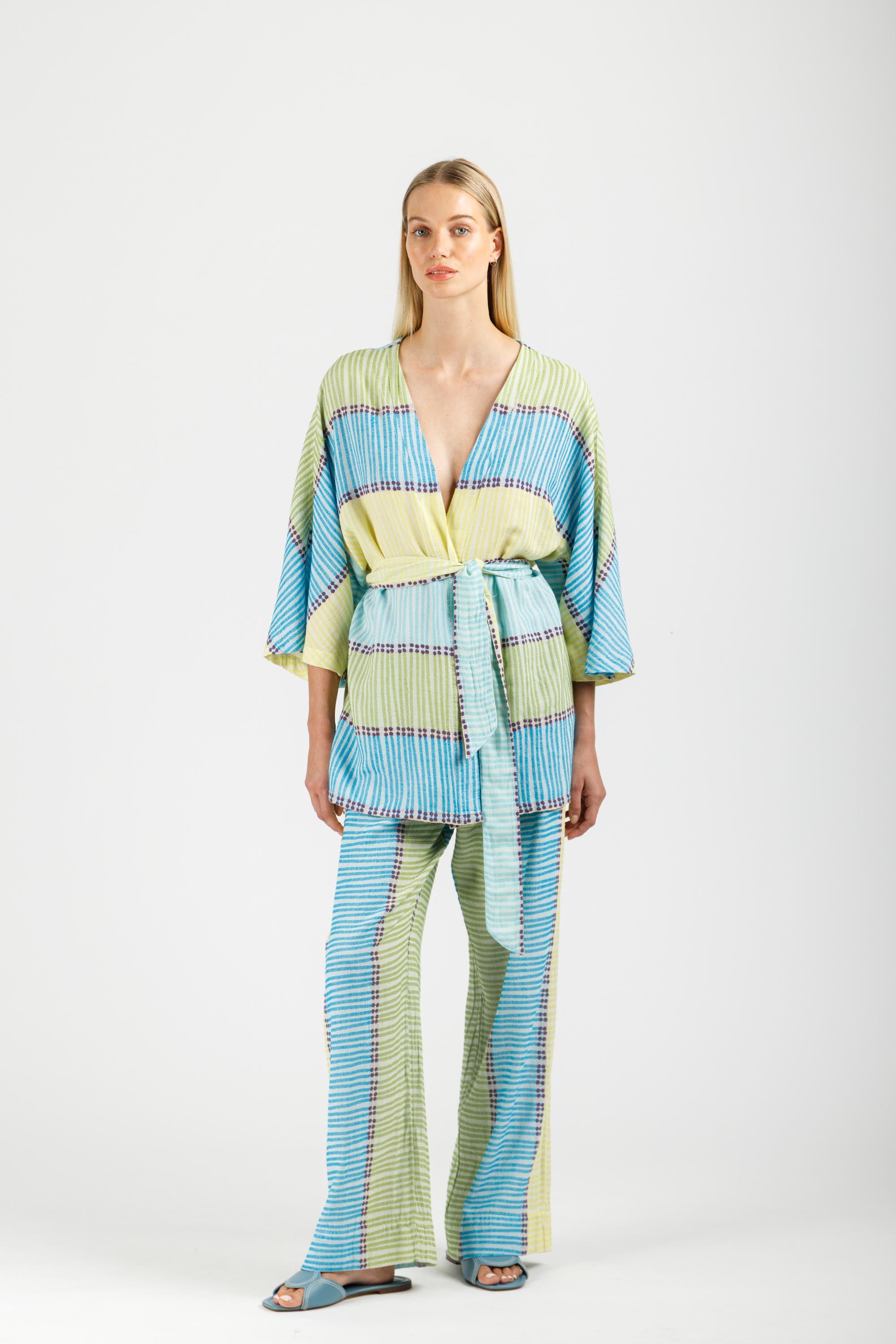 JACQUARD KIMONO