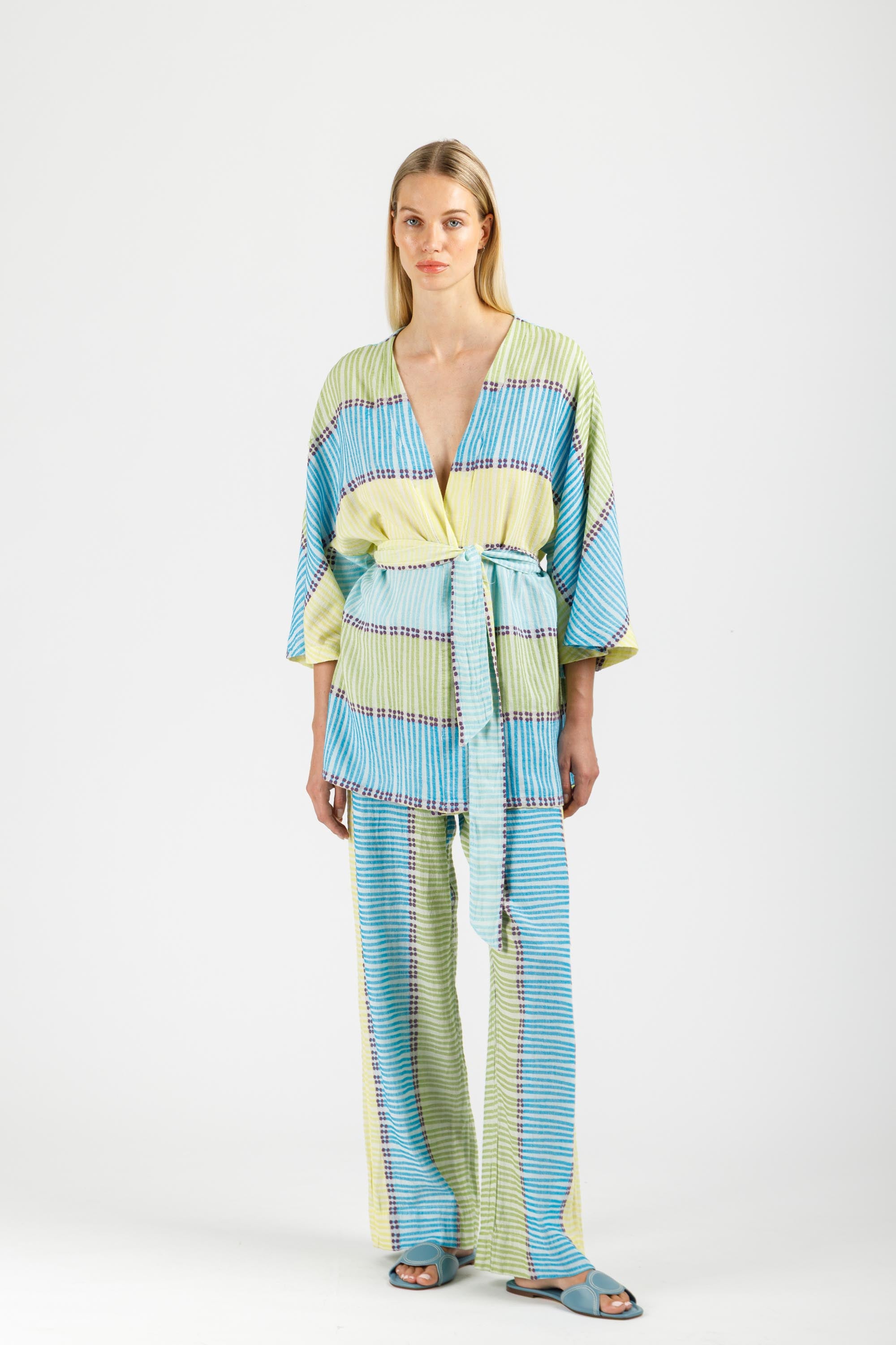 JACQUARD KIMONO