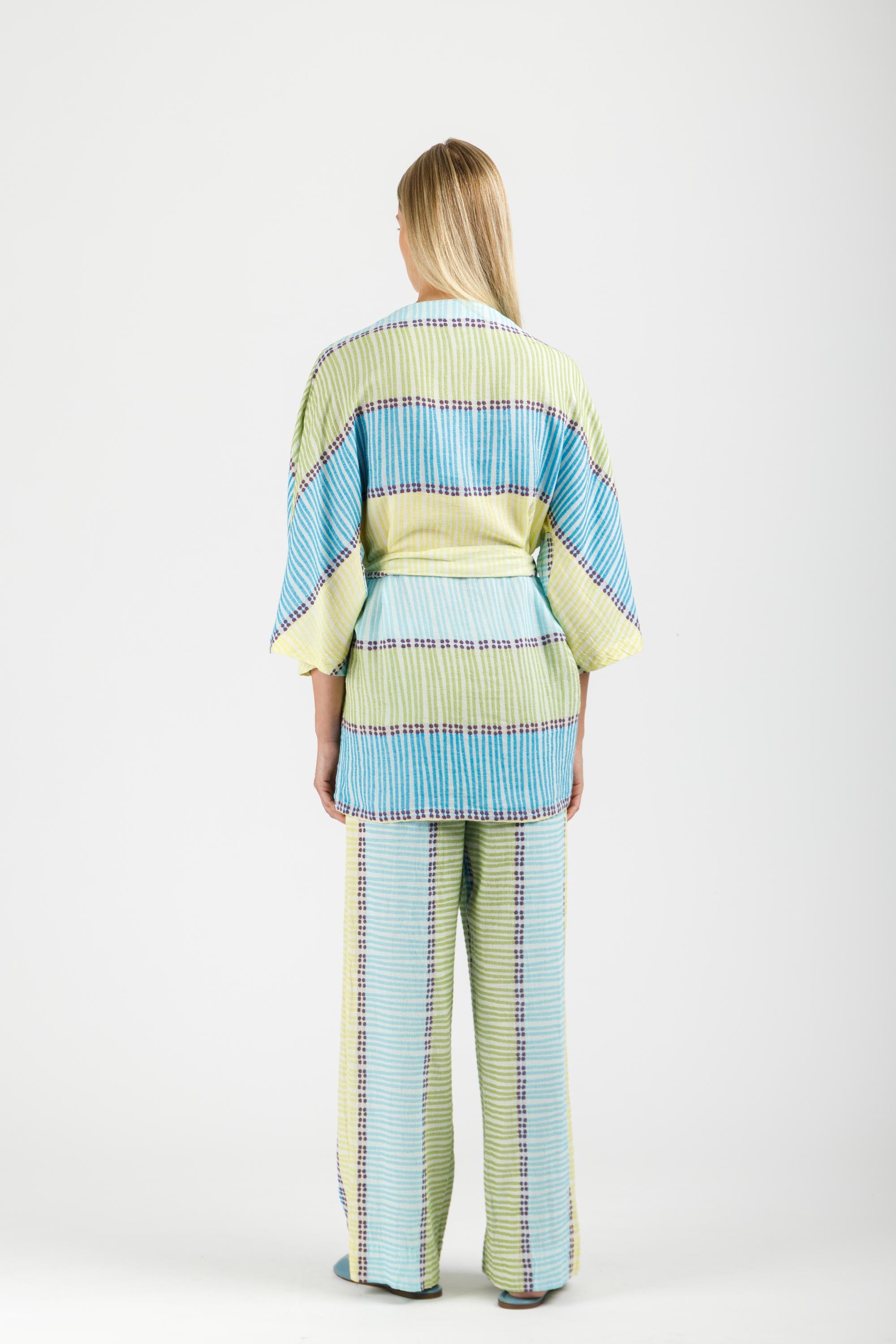 JACQUARD KIMONO