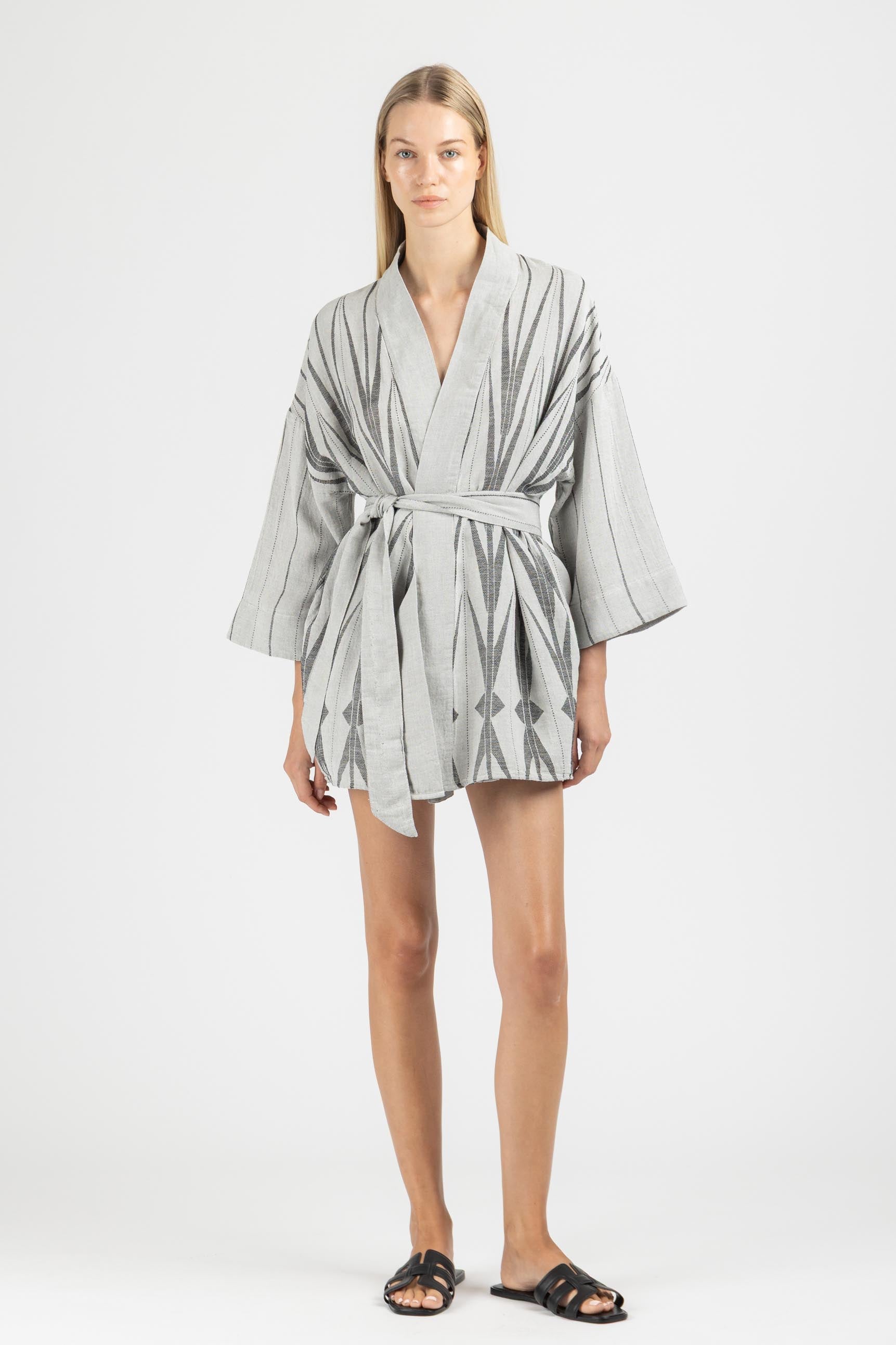JACQUARD KIMONO