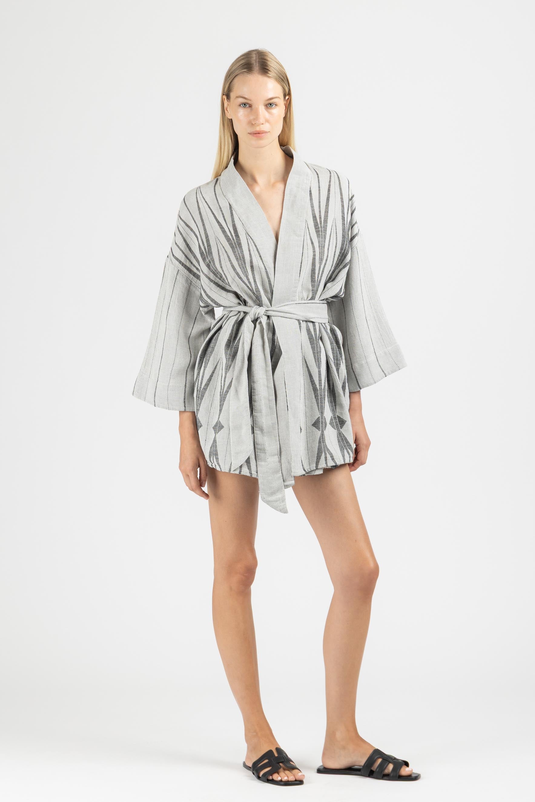 JACQUARD KIMONO