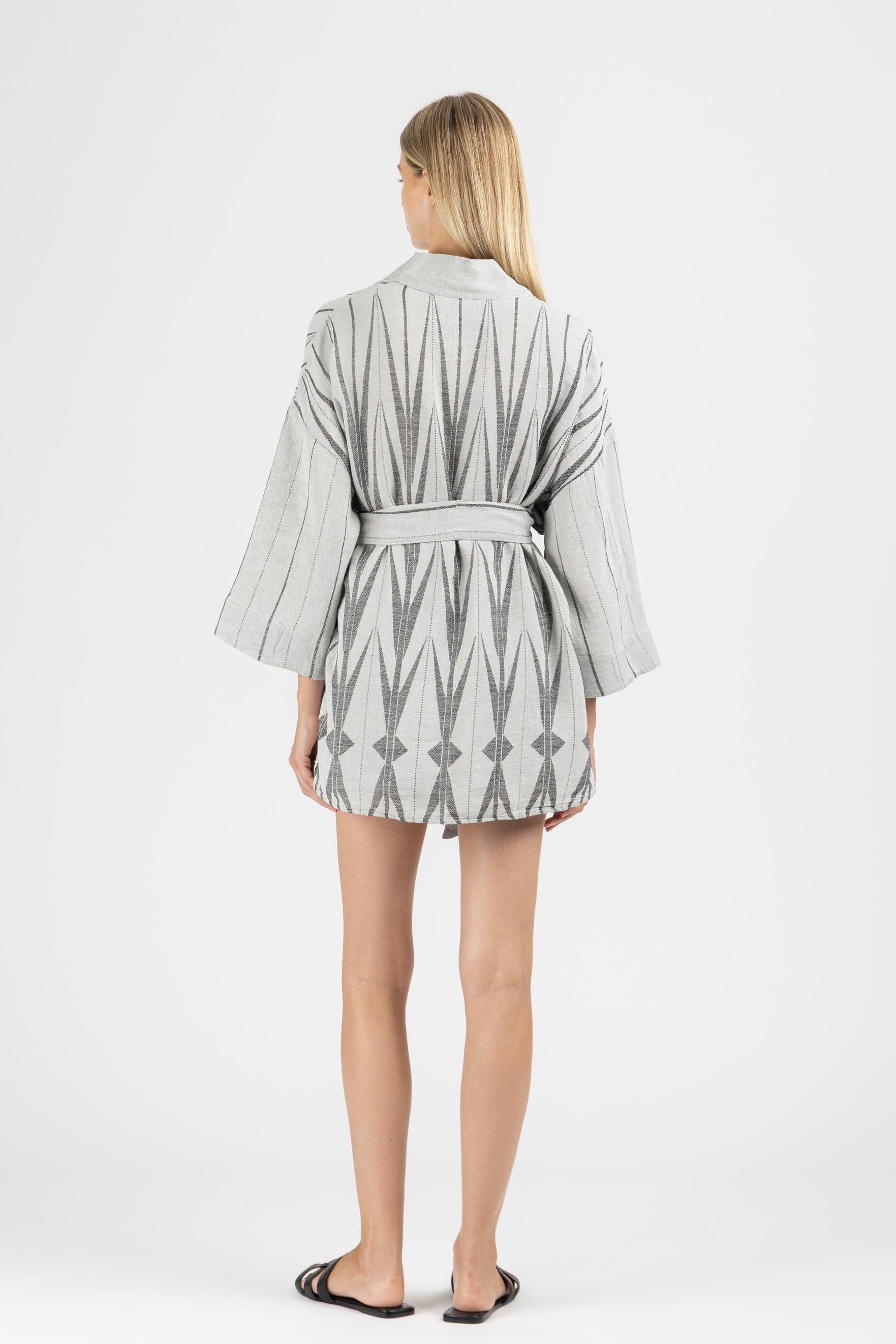 JACQUARD KIMONO