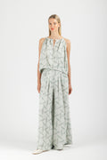 JACQUARD LOOSE PANTS