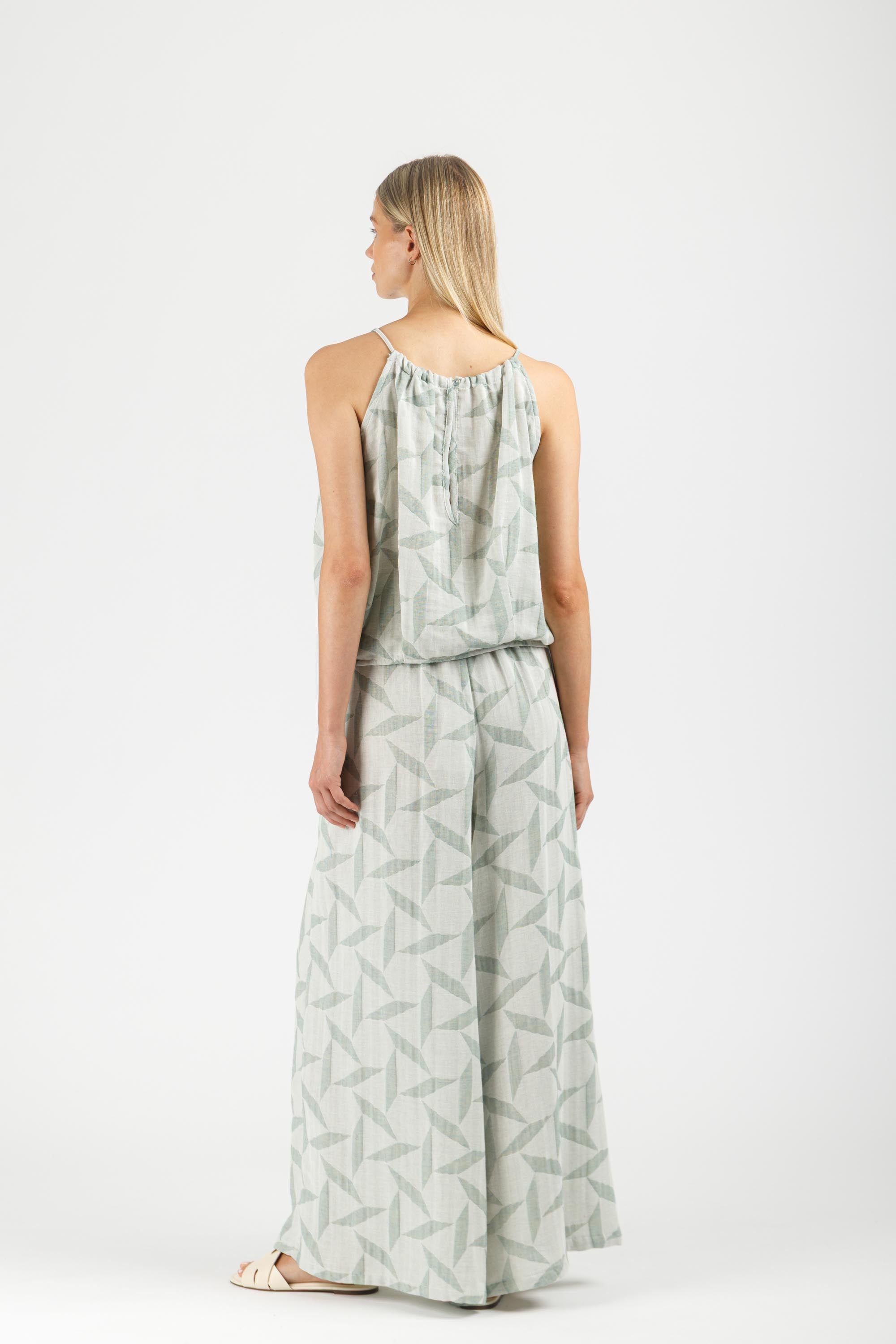 JACQUARD LOOSE PANTS