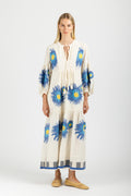 JACQUARD MAXI DRESS
