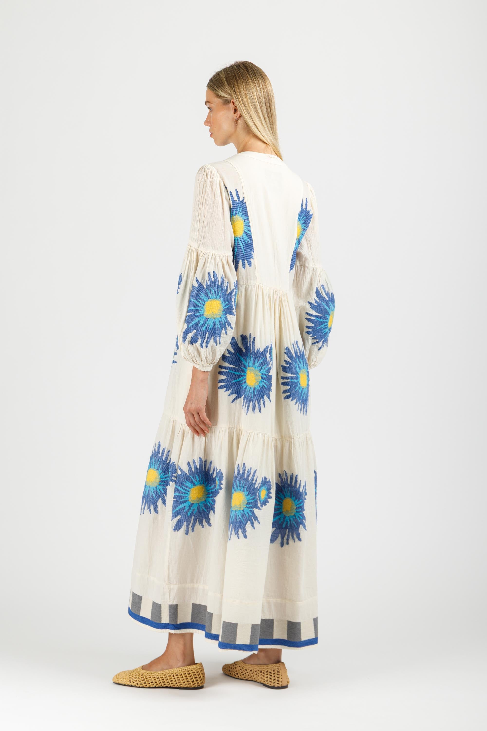 JACQUARD MAXI DRESS