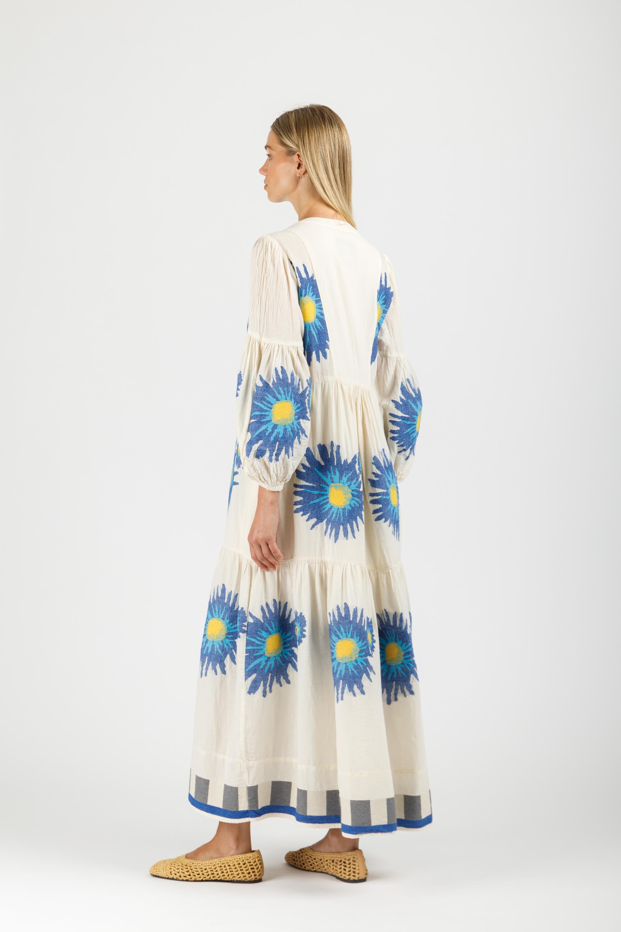 JACQUARD MAXI DRESS