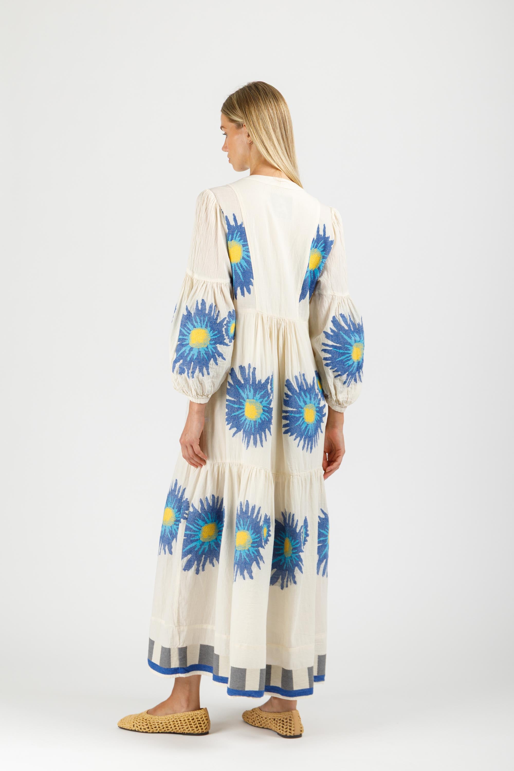 JACQUARD MAXI DRESS