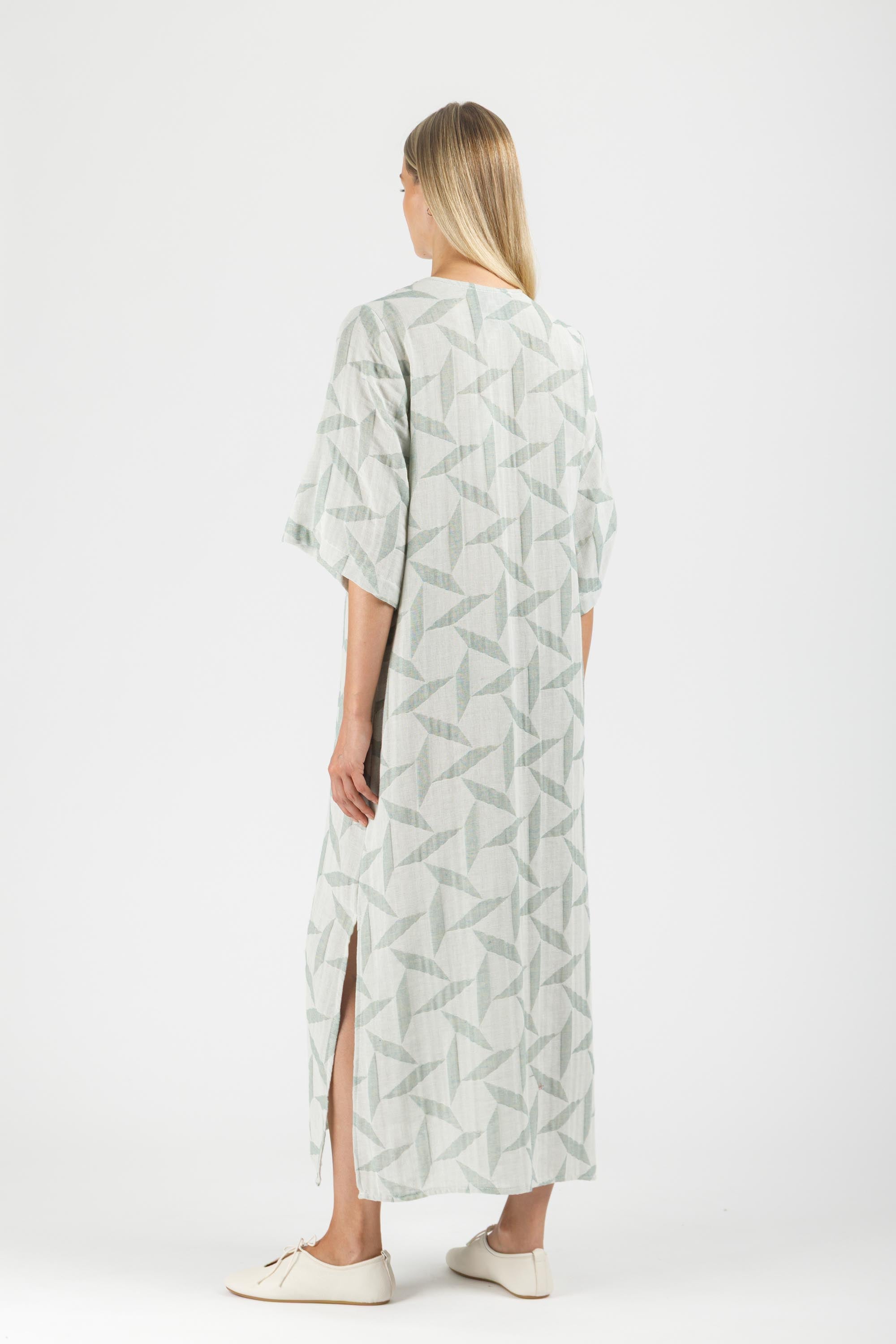 JACQUARD MAXI DRESS