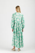 JACQUARD MAXI DRESS