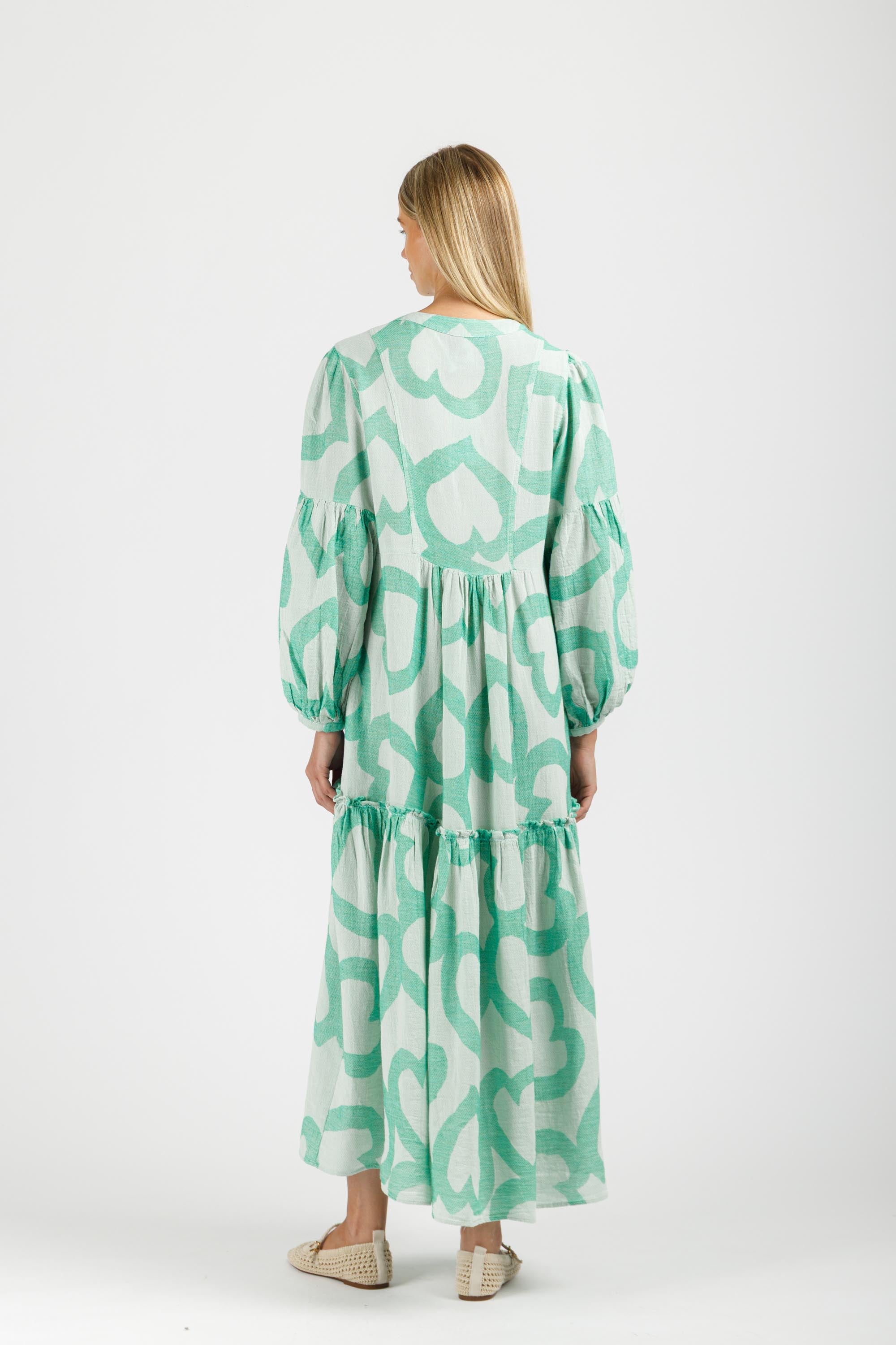 JACQUARD MAXI DRESS