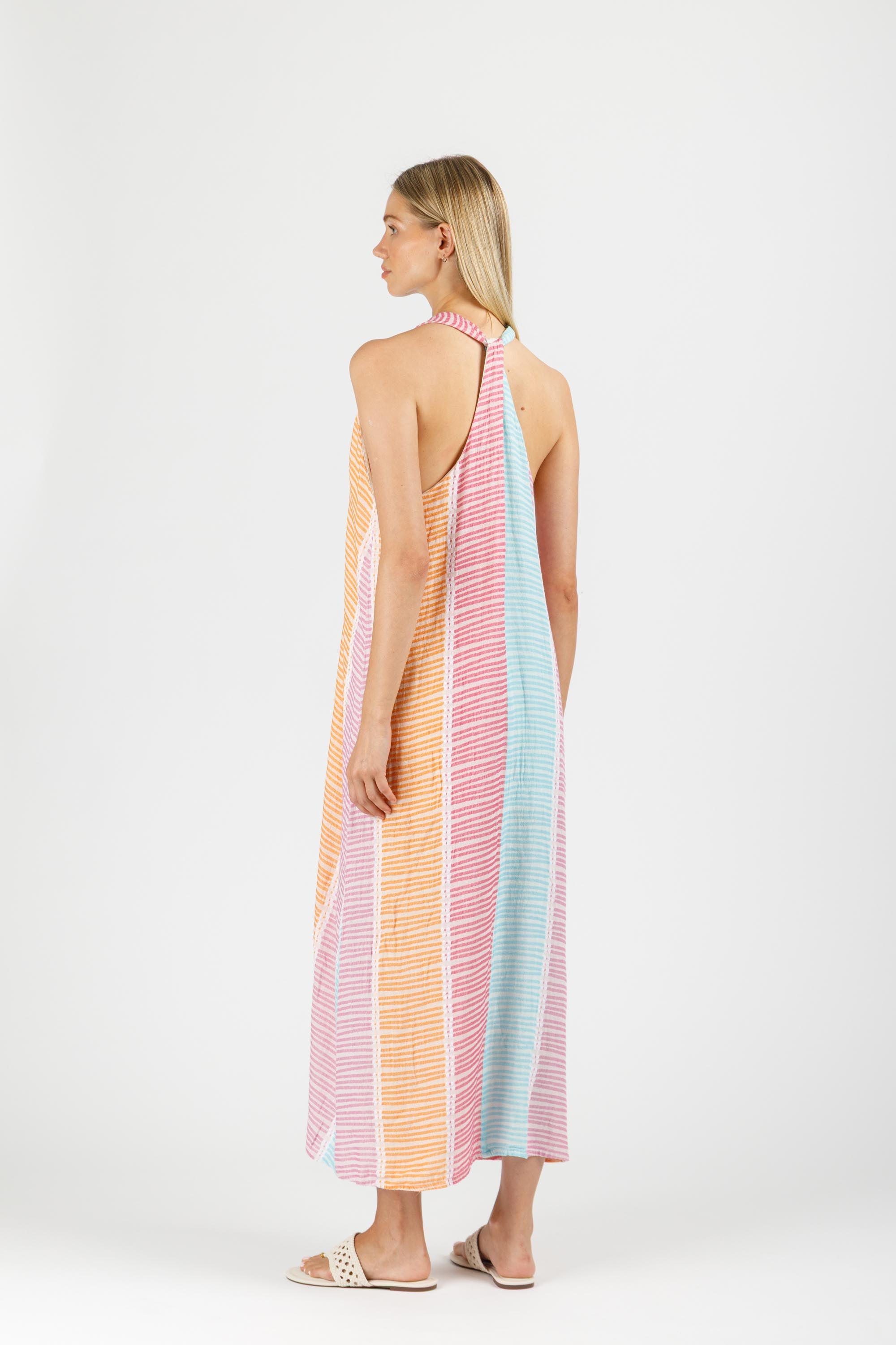 JACQUARD MAXI DRESS