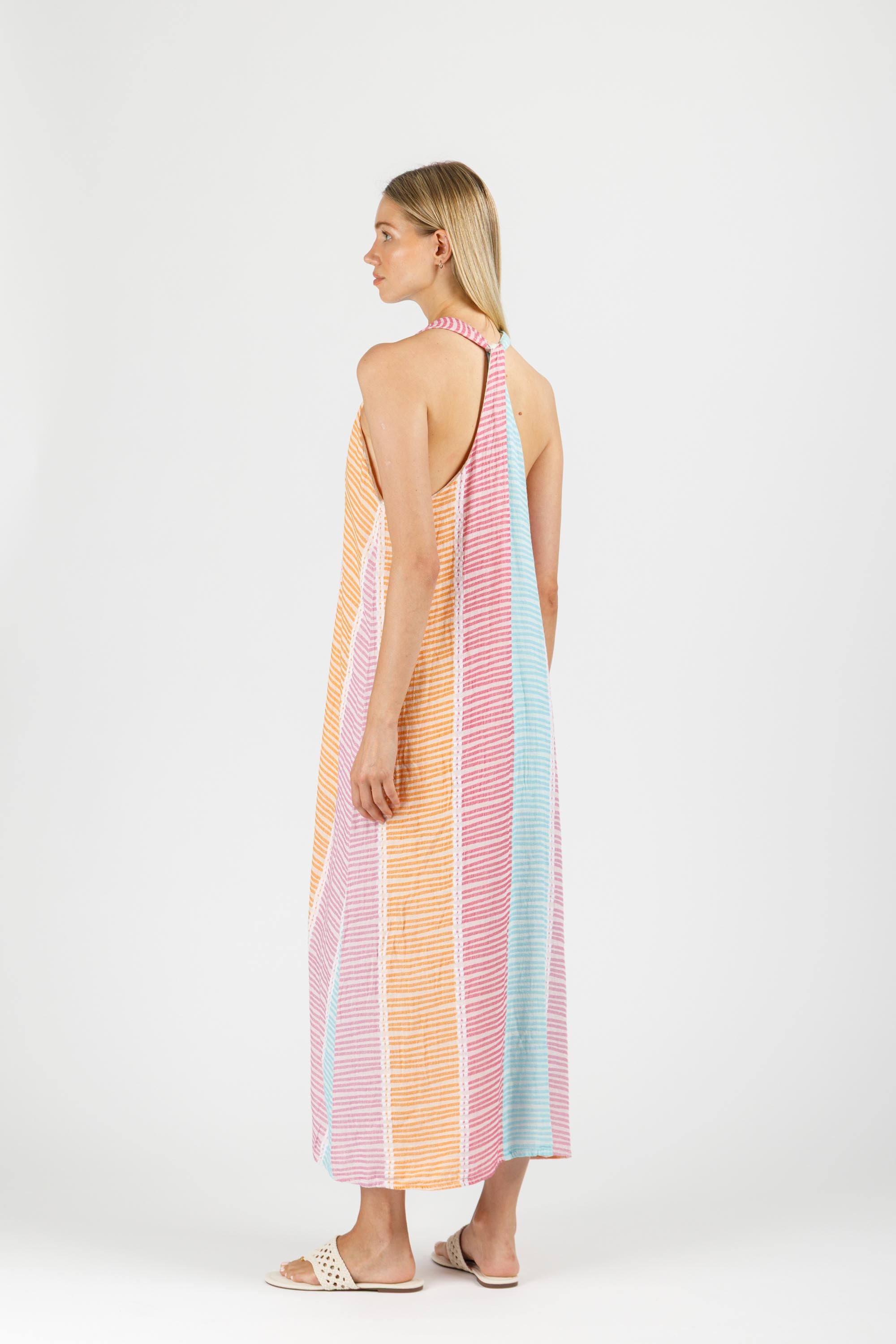 JACQUARD MAXI DRESS