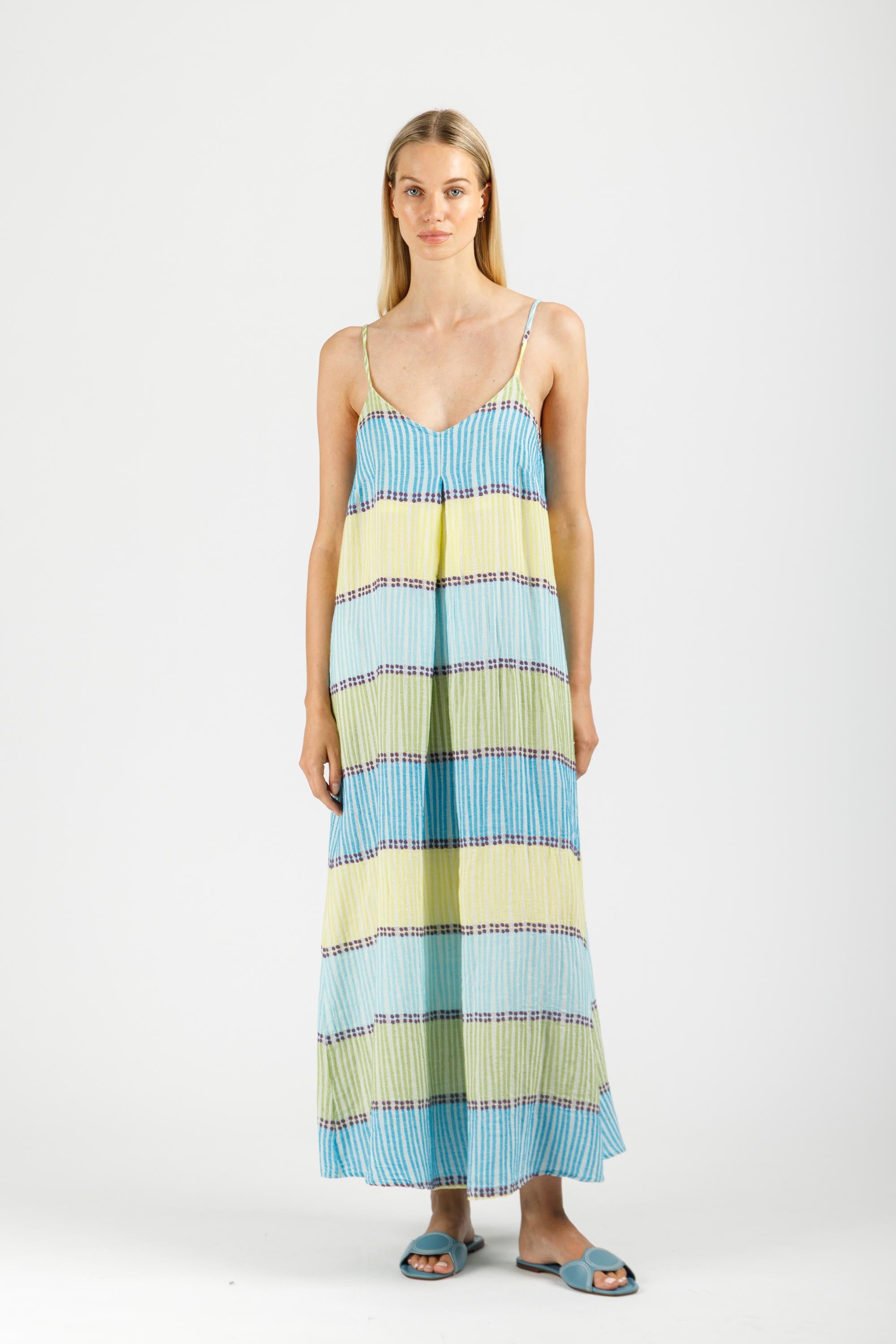 JACQUARD MAXI DRESS