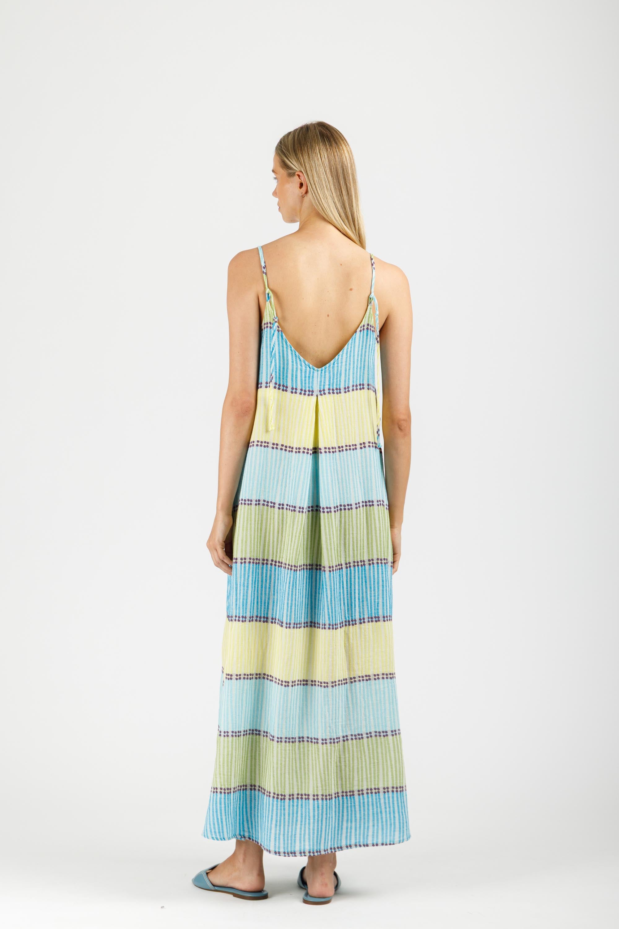 JACQUARD MAXI DRESS