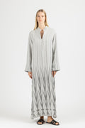JACQUARD MAXI DRESS