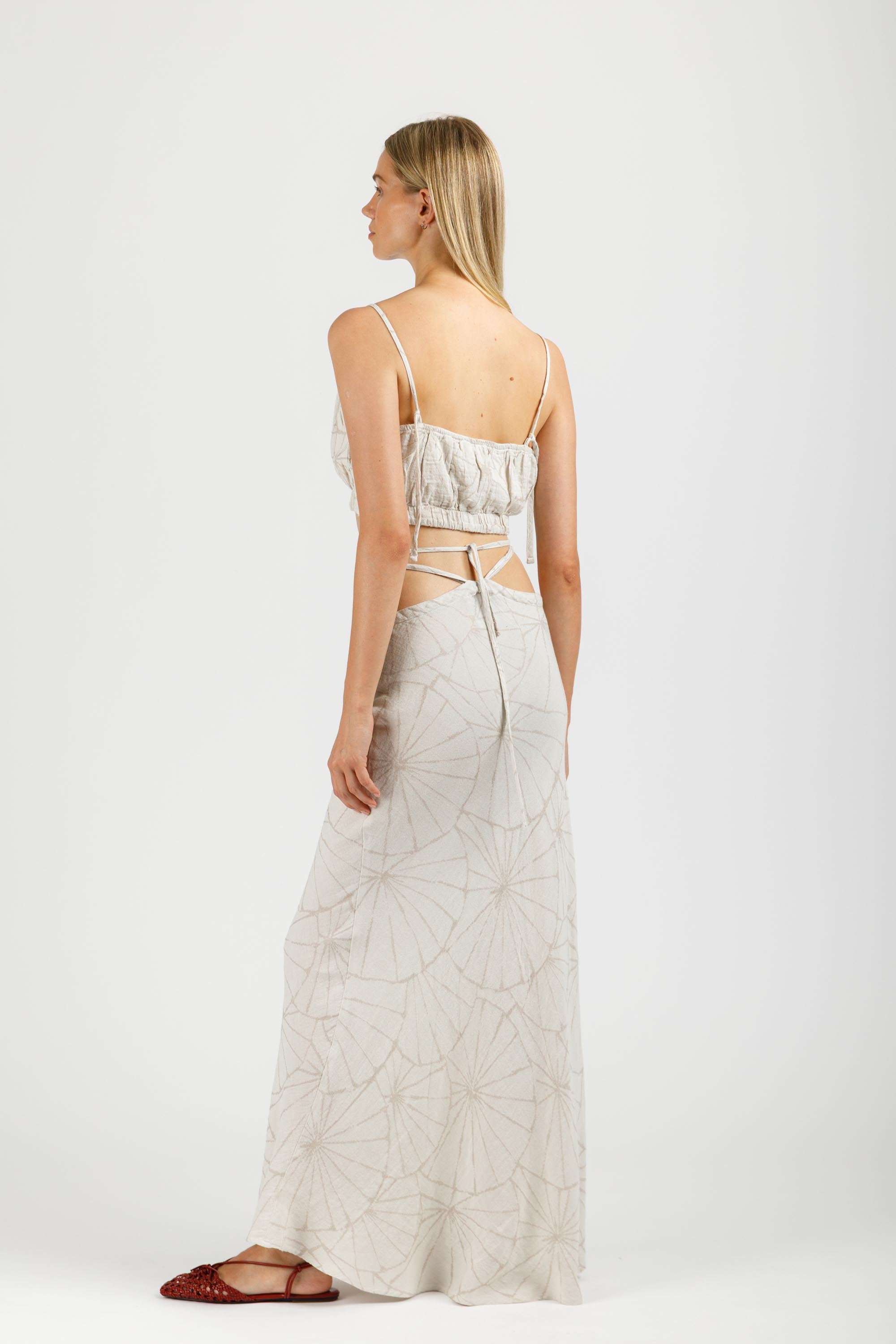 JACQUARD MAXI SKIRT