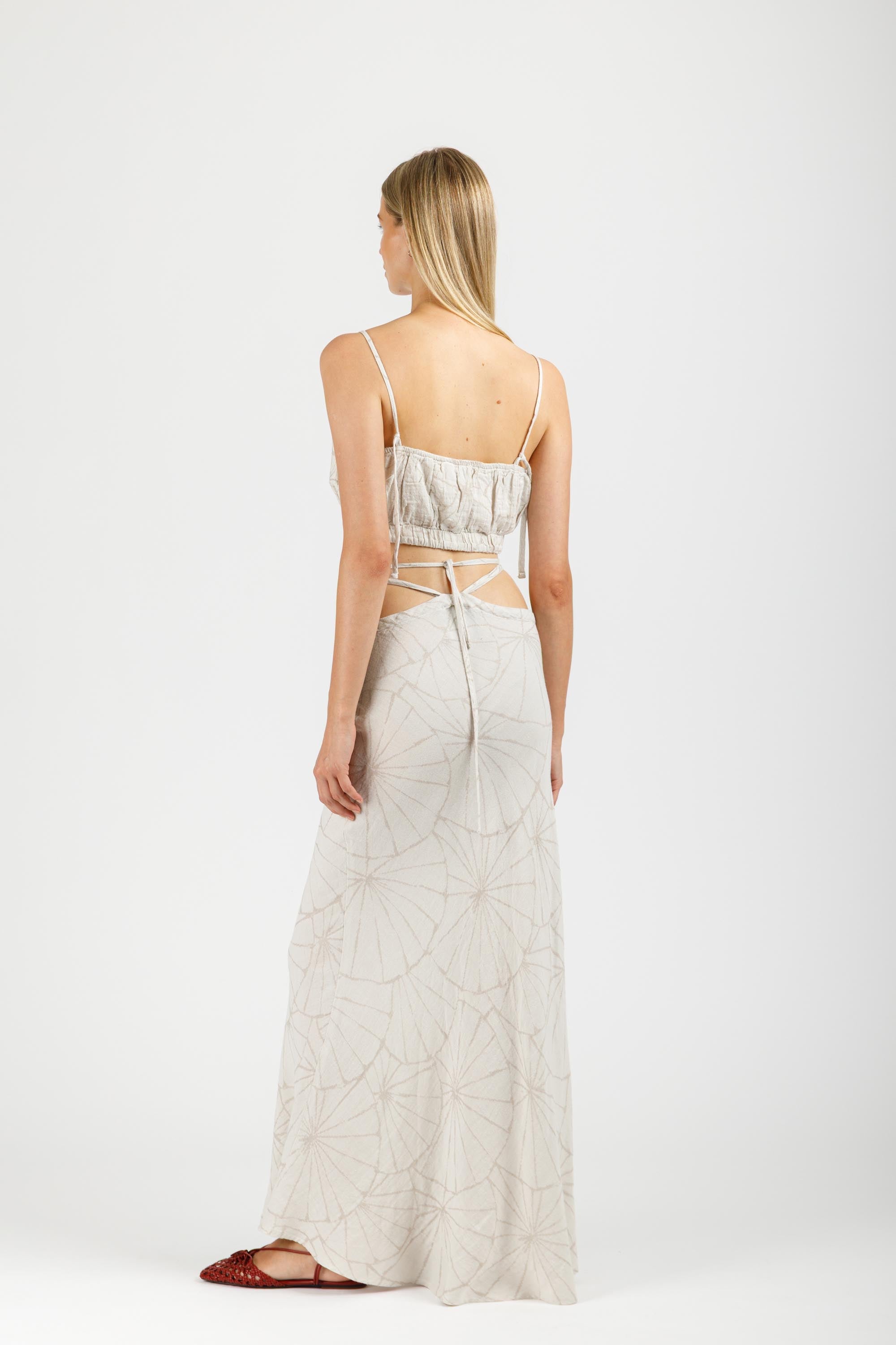 JACQUARD MAXI SKIRT