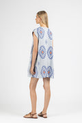 JACQUARD MINI DRESS