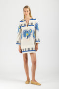 JACQUARD MINI DRESS