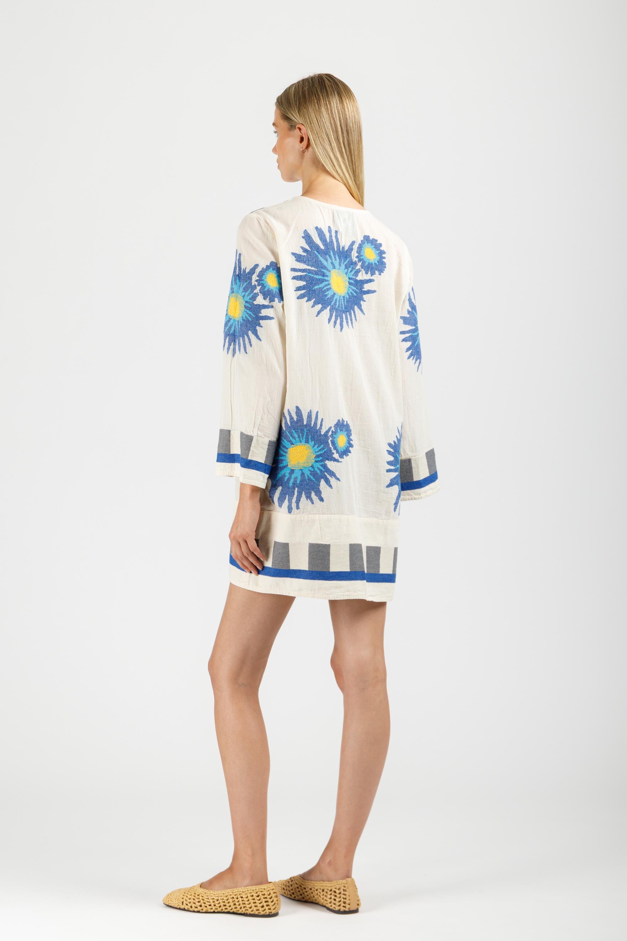 JACQUARD MINI DRESS