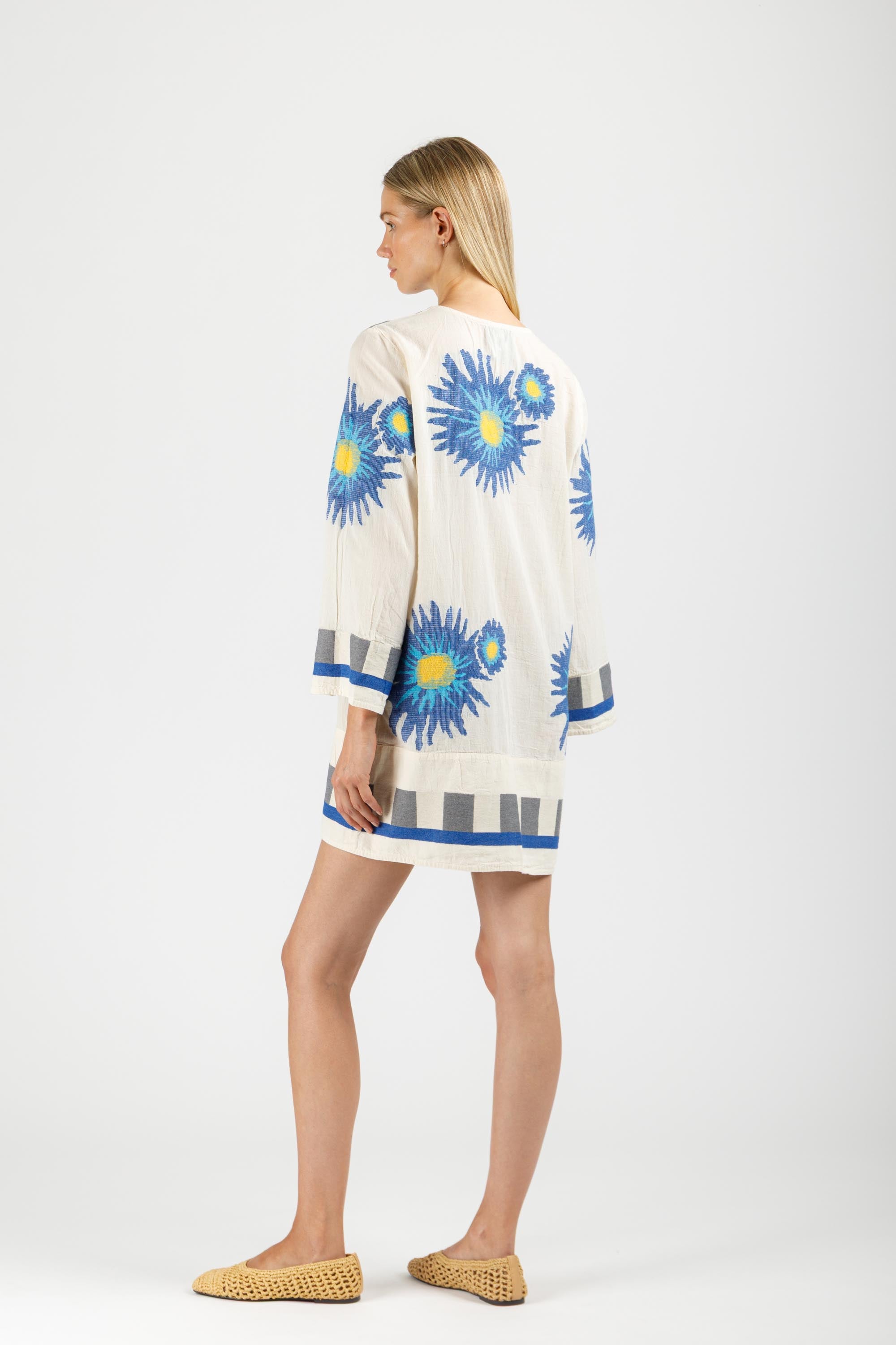 JACQUARD MINI DRESS
