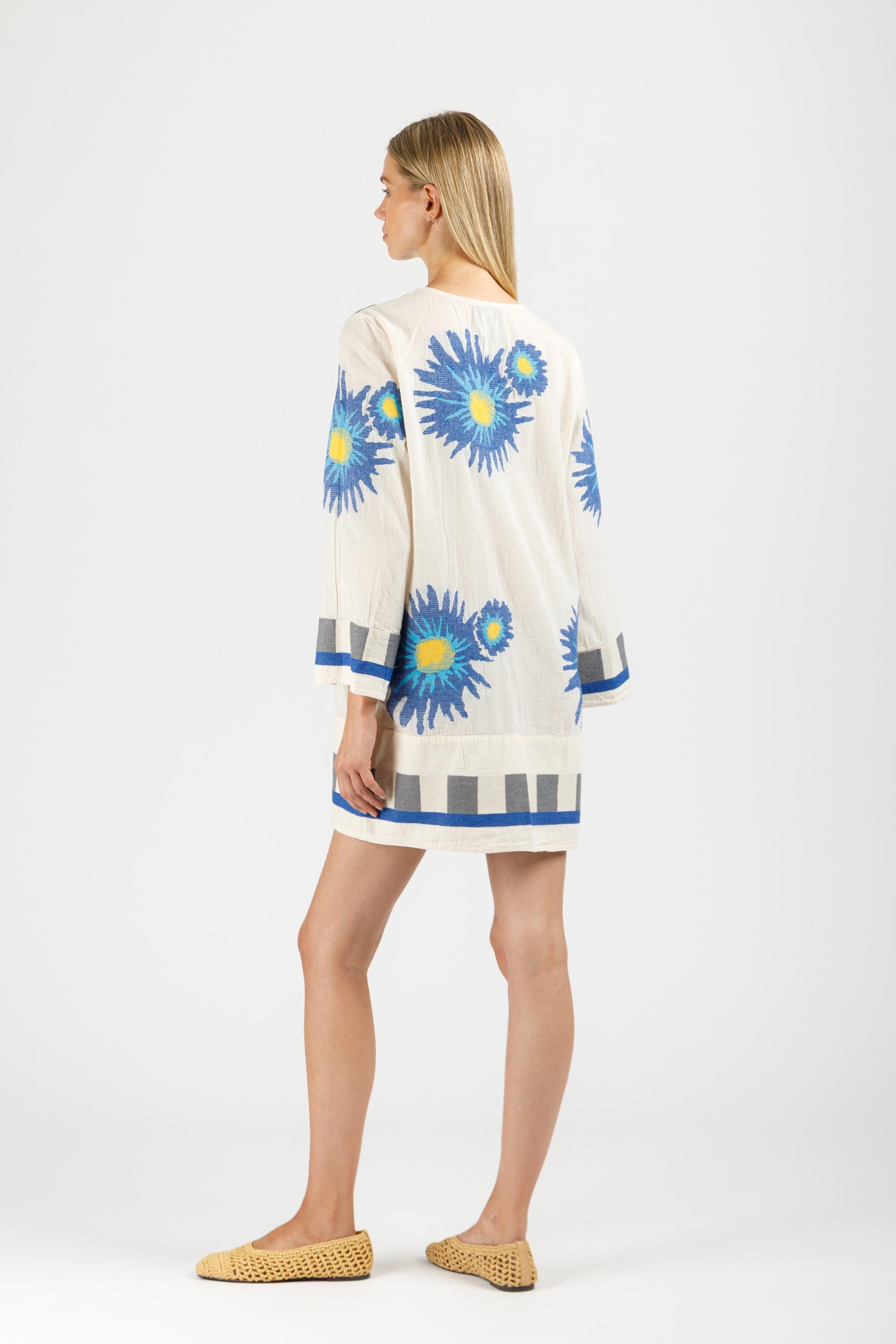 JACQUARD MINI DRESS