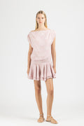JACQUARD MINI DRESS