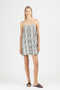 JACQUARD MINI DRESS