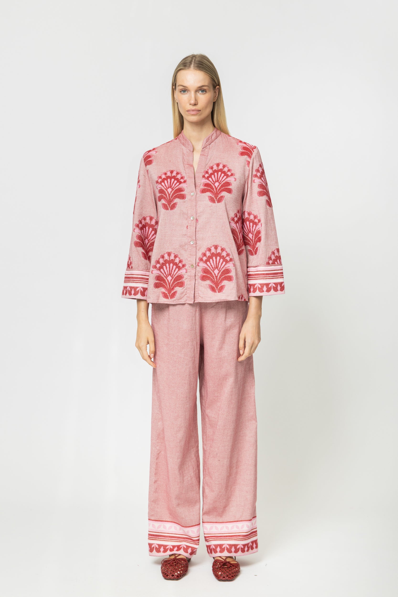 JACQUARD PANTS