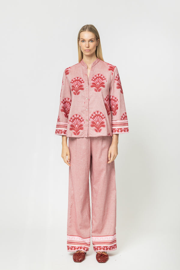 JACQUARD PANTS