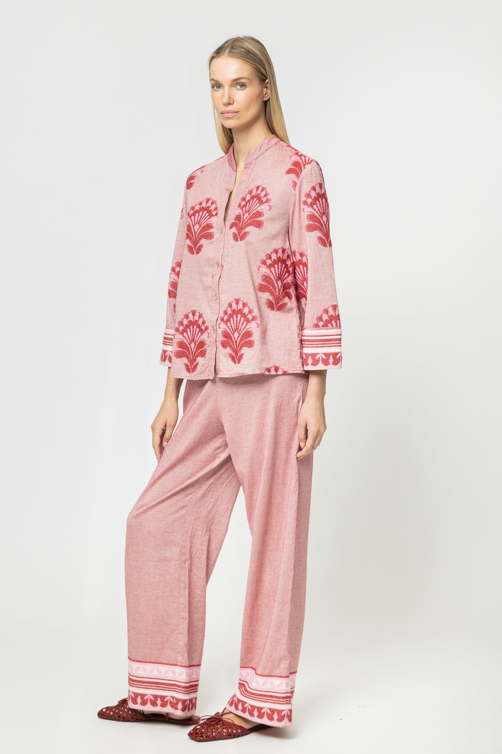 JACQUARD PANTS