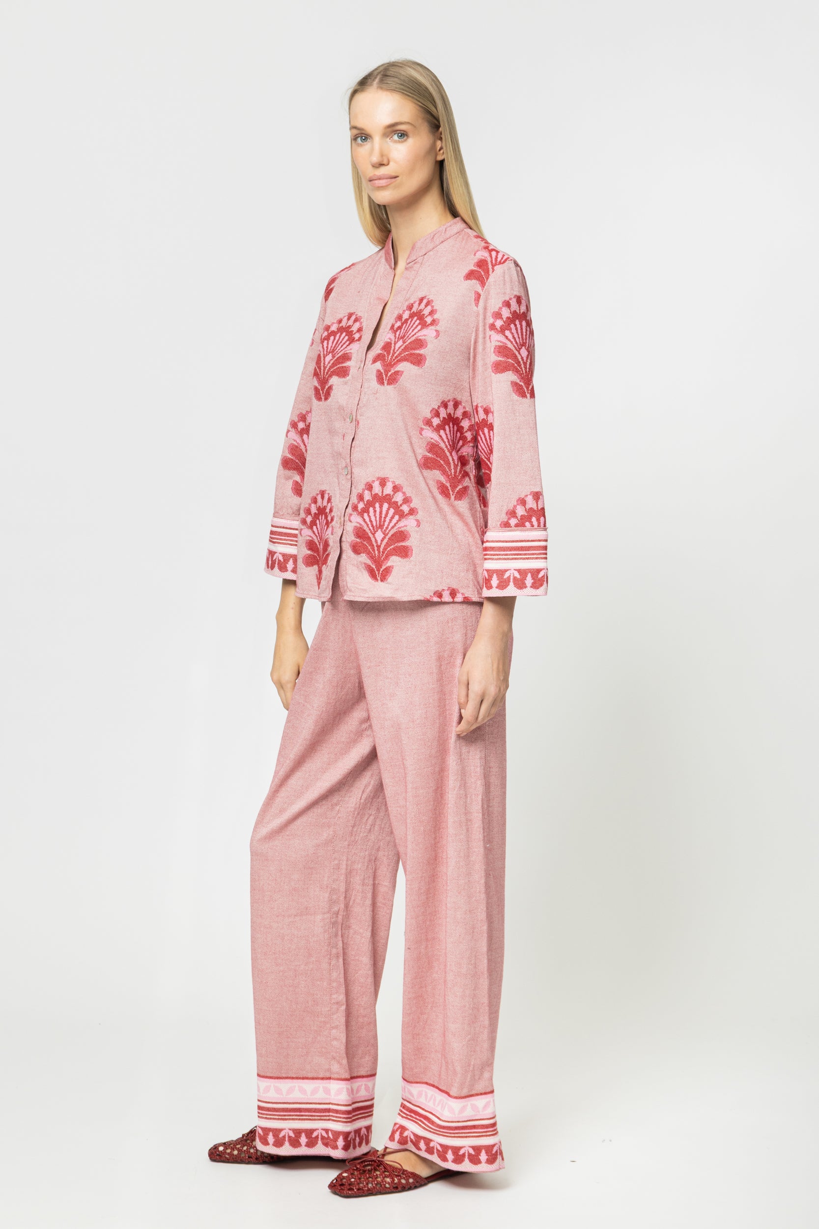 JACQUARD PANTS