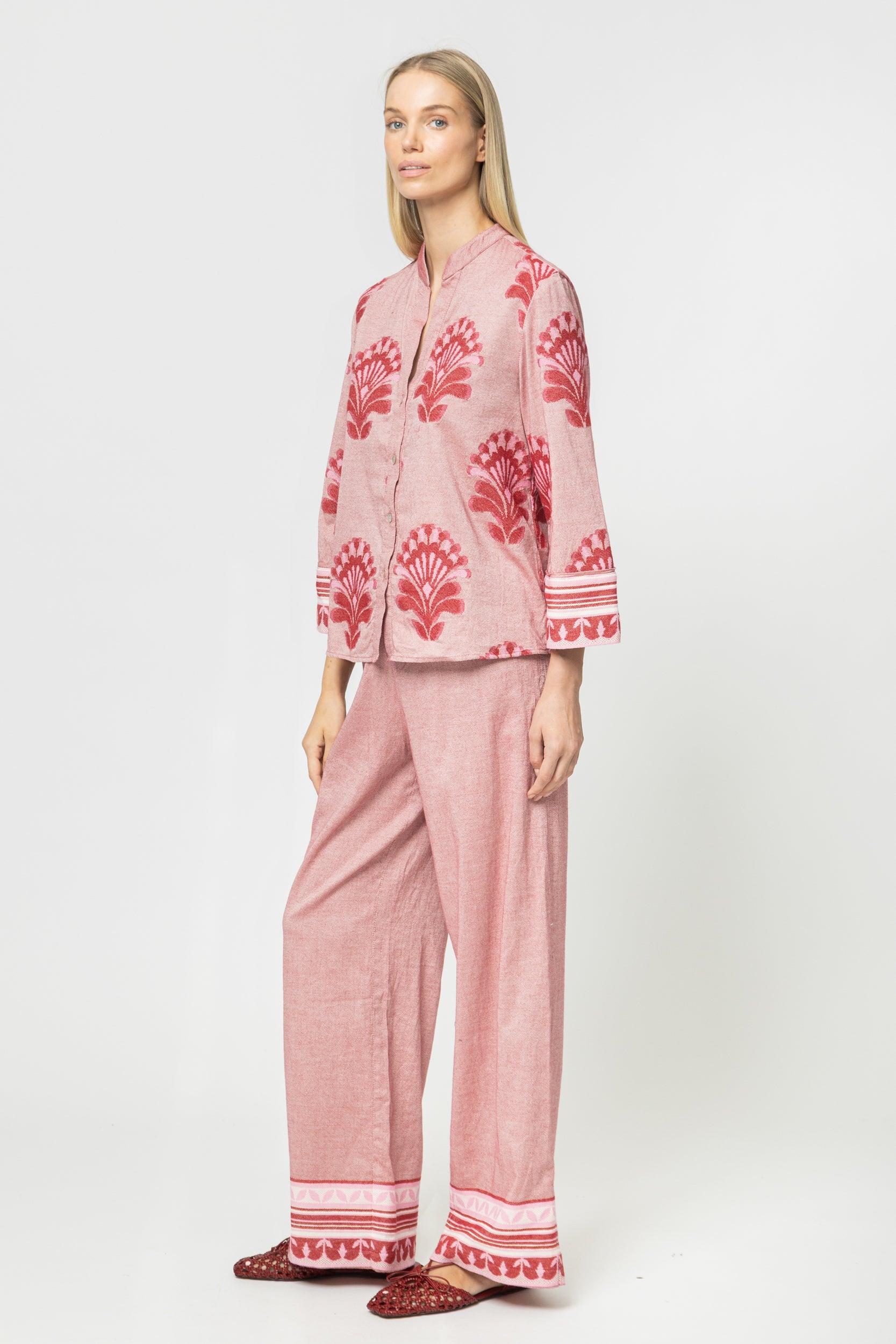 JACQUARD PANTS